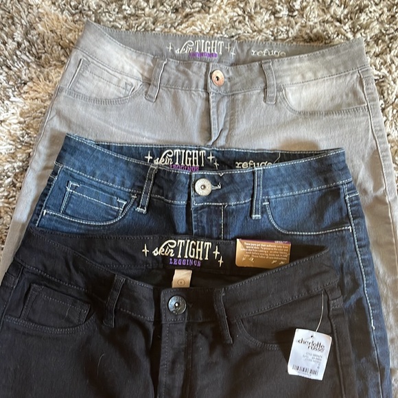 Charlotte Russe Denim - Lot of 3 Charlotte Russe jeans size 6